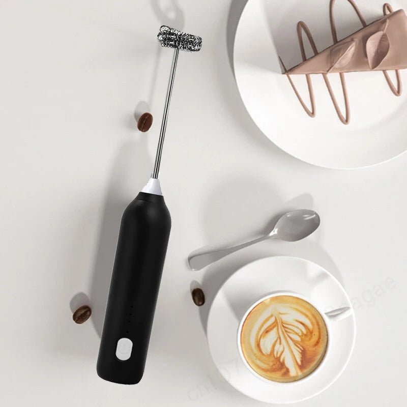 preparer mousse lait avec batteur electrique