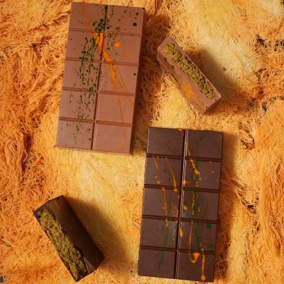 tablette chocolat personnalisee avec moule silicone