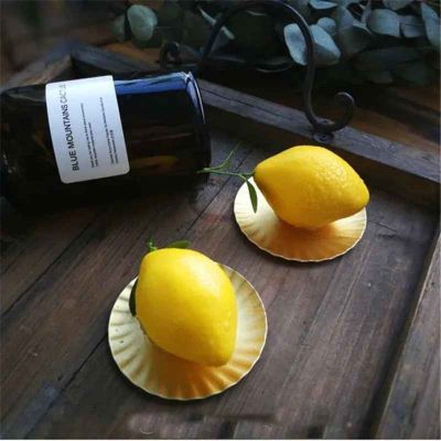 trompe oeuil citron moule silicone