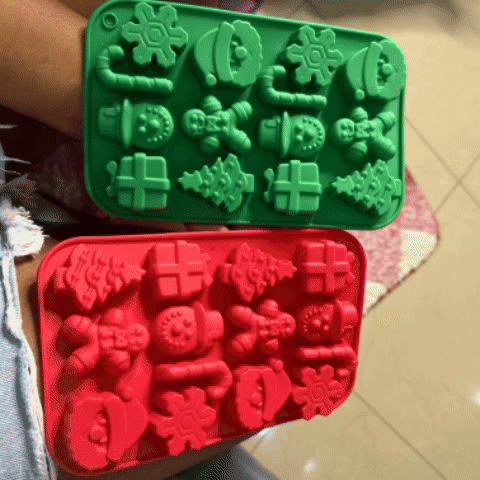 Christmas Silicone Chocolate Molds