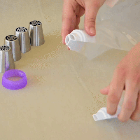 Douille patisserie - Magie en douille - Lot de 7 douilles