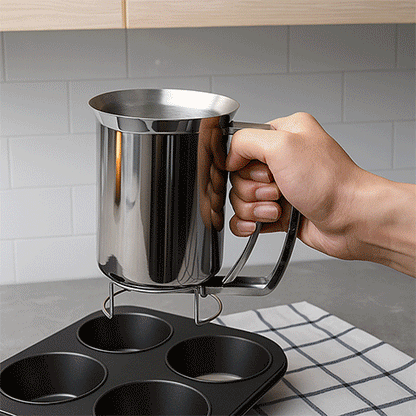 Entonnoir à piston | CuistoPro™ - Inox