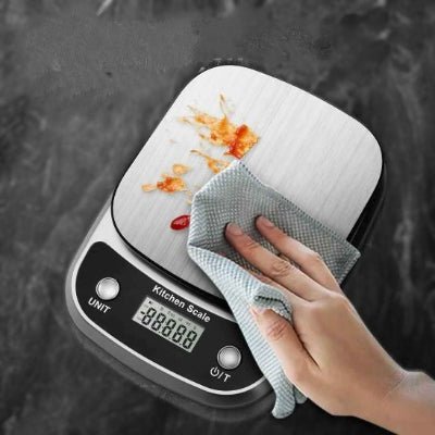 nana nettoie balance cuisine numérique