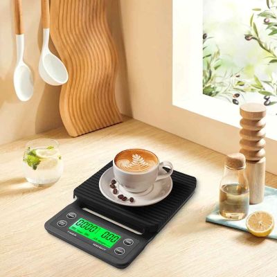 nana pese tasse cafe lait avec balance cuisine