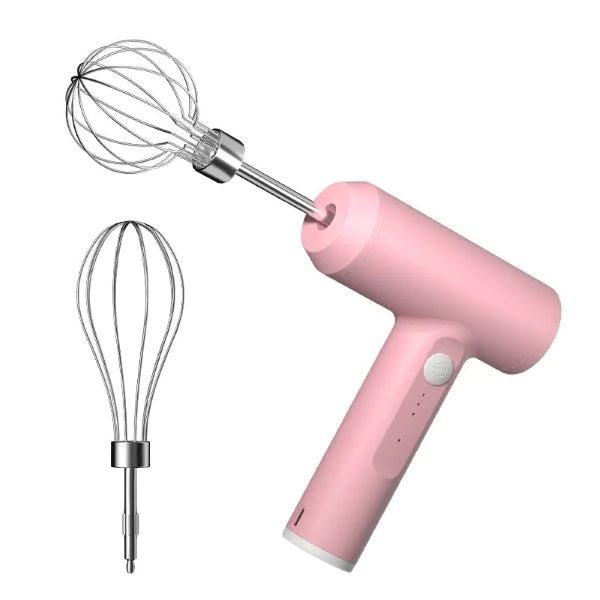 batteur electrique rose