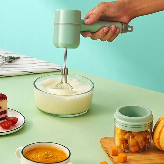 emulsionner soupe avec batteur electrique