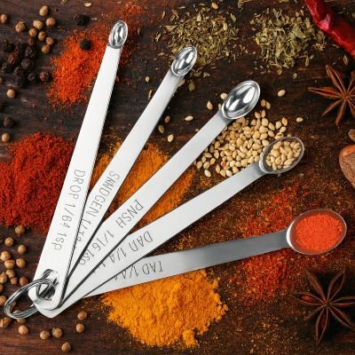 nana mesure epices avec cuillère doseuse ajustable