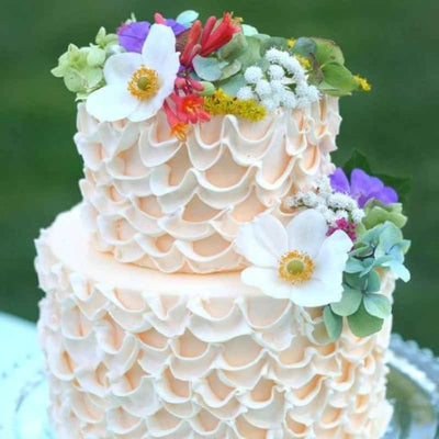 nana decore gateau mariage avec douille patisserie