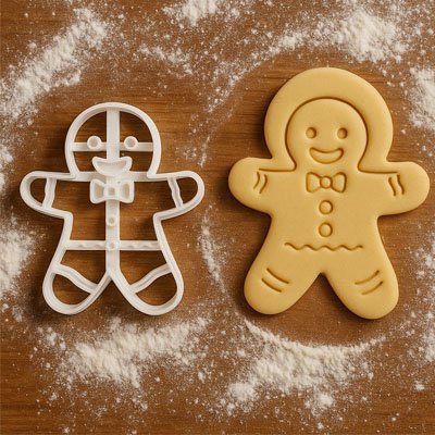 emporte piece noel 3d bonhomme pain epices