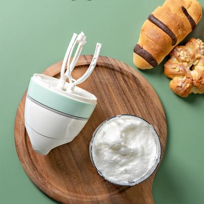 nana prepare mayonnaise avec fouet électrique