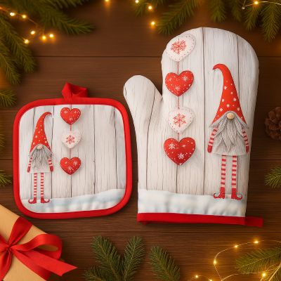 nana porte gant de cuisine motif lutin