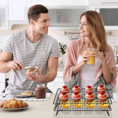 servir muffin sur grille de refroidissement