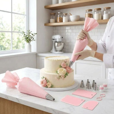 nana decore gateau mariage avec kit pâtisserie réutilisable