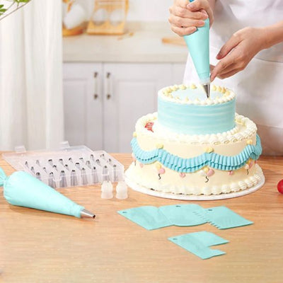 nana decore gateau anniversaire avec  kit pâtisserie réutilisable