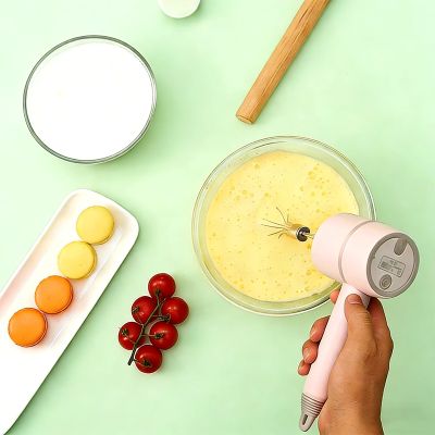 omelette avec mini batteur électrique