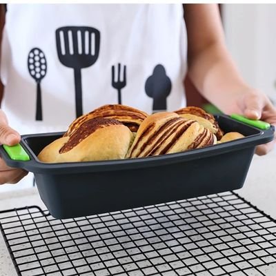 brioche dans moule à cake en silicone