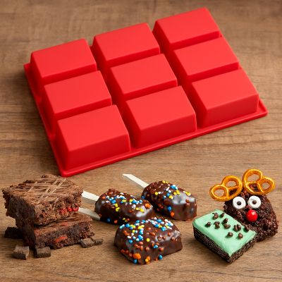creer mini brownies avec moule a cake