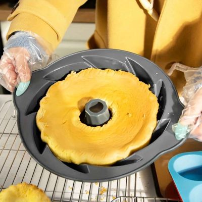 moule à gateau en silicone spirale