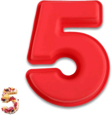 moule a gateau chiffre cinq