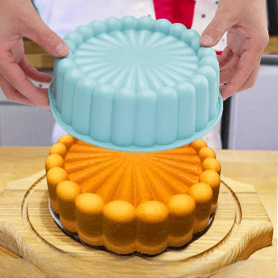 Moule à Gâteau - SpiralBake™ - Bleu - Ma pâtisserie créative