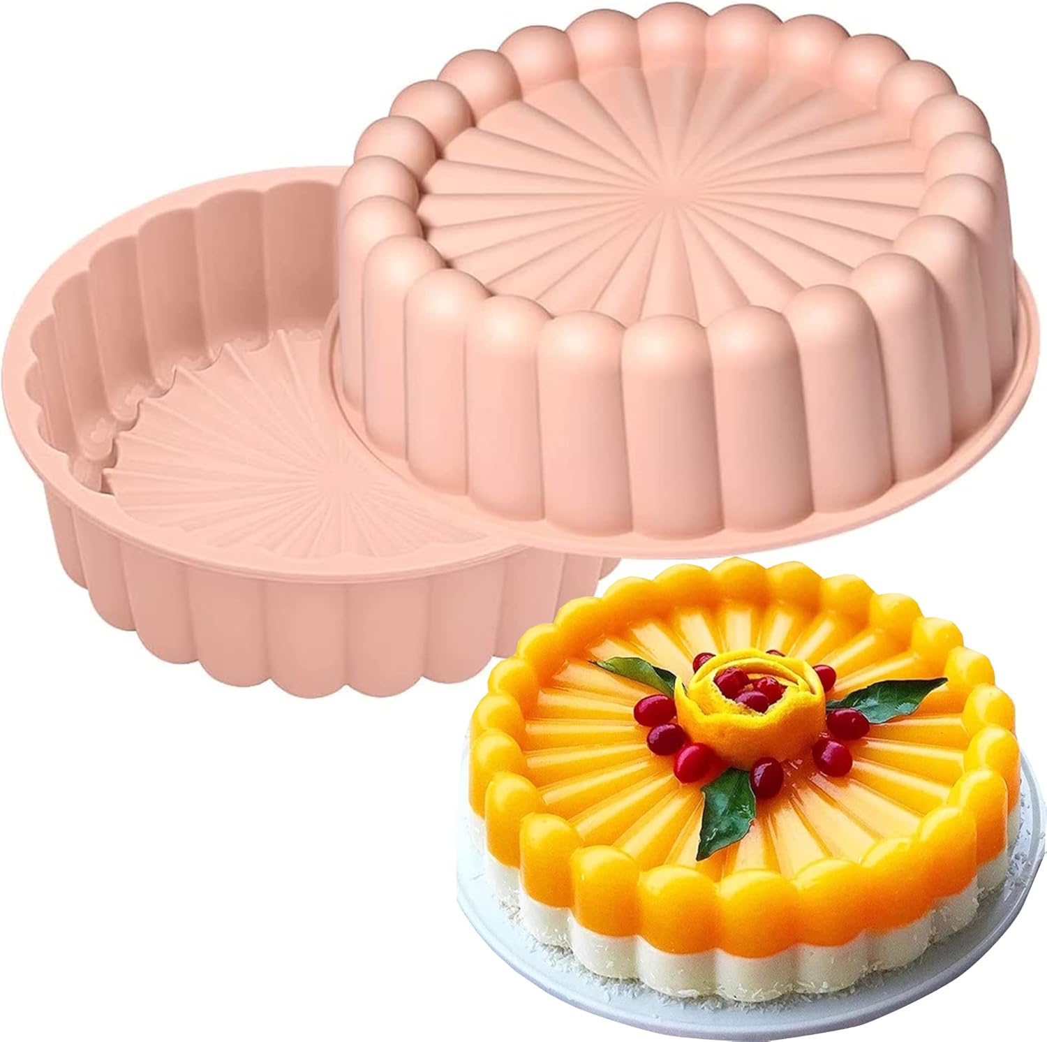 Moule à Gâteau - SpiralBake™ - Rose - Ma pâtisserie créative