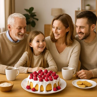 gateau cuit dans moule a gateau charniere