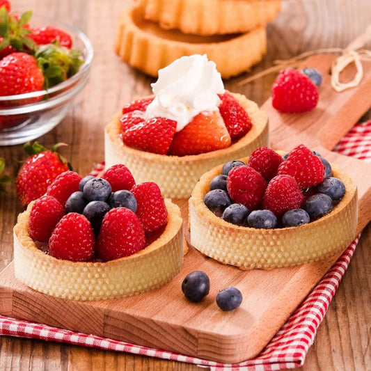 tartelettes fraise avec moule gateau