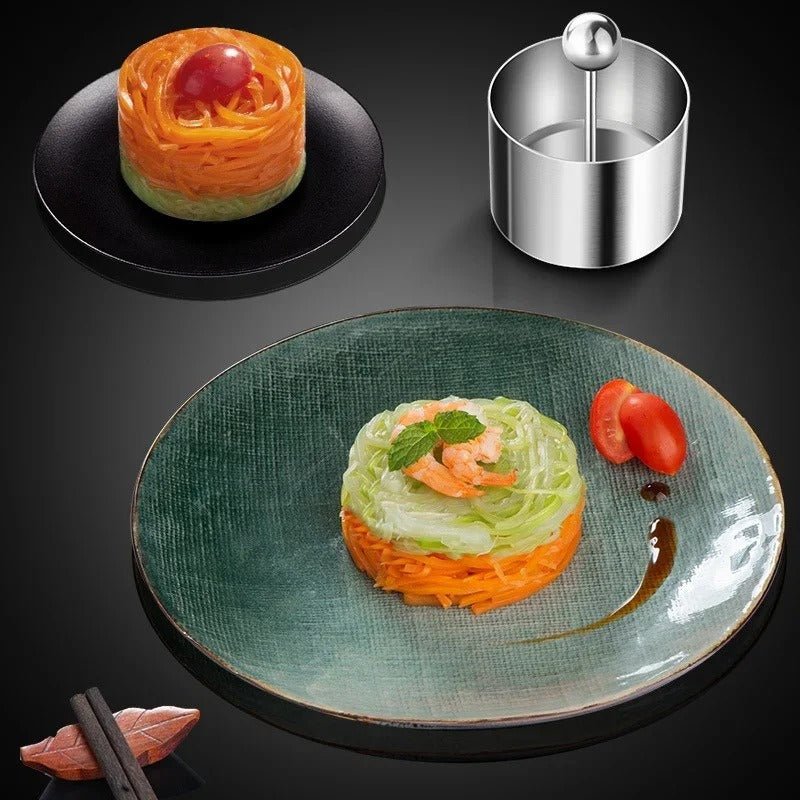 reinventer salade avec moule gateau