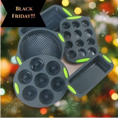 Moule silicone | Silicone Smart - Lot de 5 moules - Ma pâtisserie créative