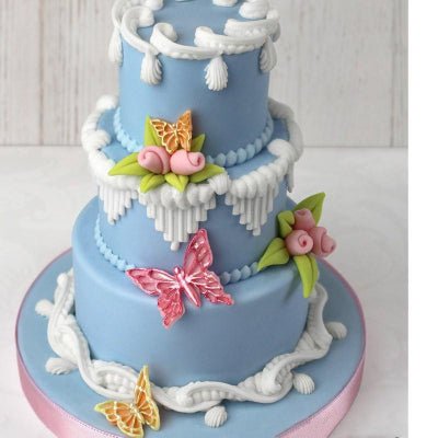 moules en silicone papillon pour gateau anniversaire