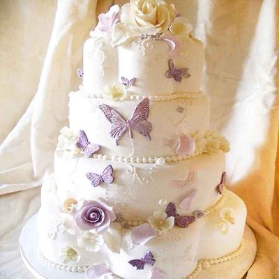 decorer gateau mariage avec moules en silicone