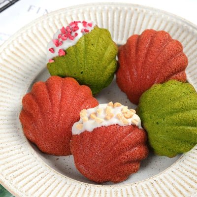 gateau forme coquillage avec moules en silicone
