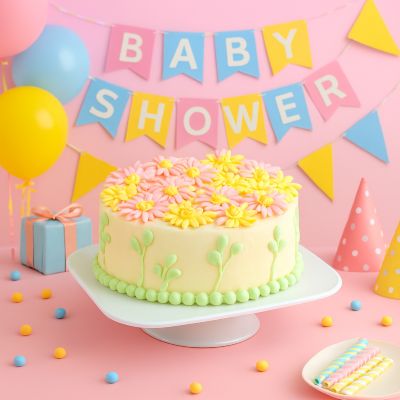 decorer gateau de naissance avec moules en silicone