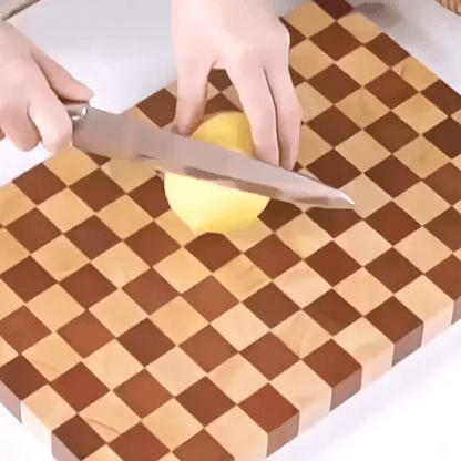 Planche à découper bois | Carré Gourmand - Ma pâtisserie créative