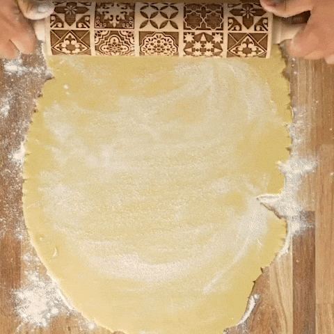 Rouleaux à pâtisserie | Artisanal Premium - motif Noël