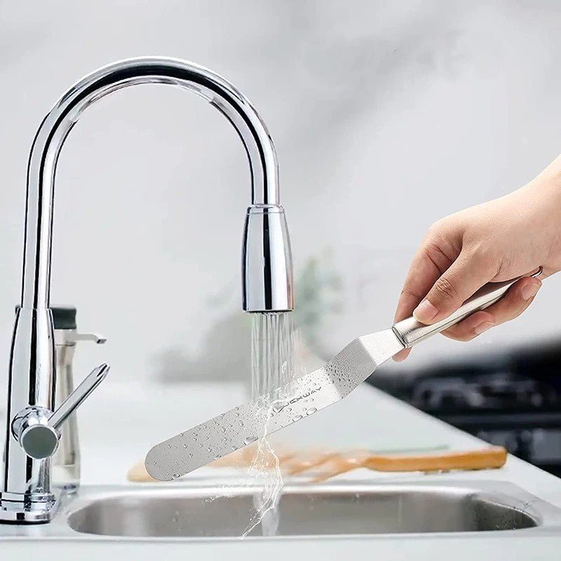facile a rincer spatule coudee