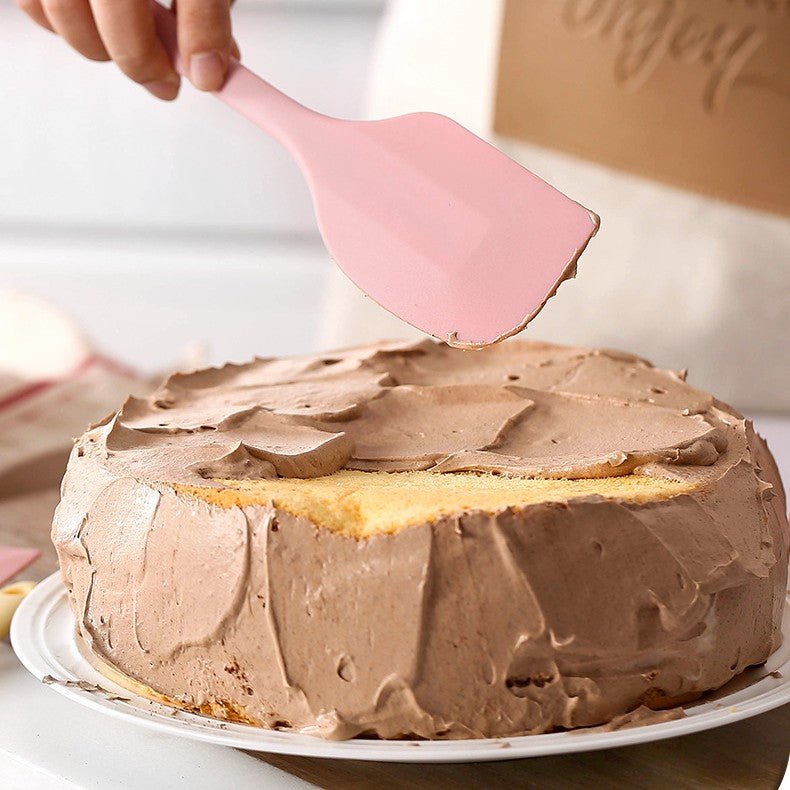 egaliser nappage avec spatule cuisine