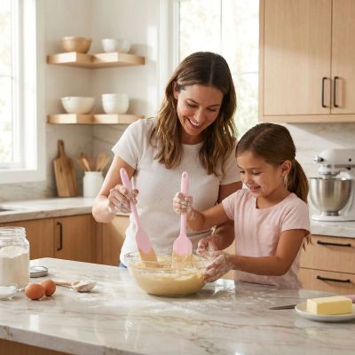 Spatule en silicone | Antiadhésive Premium - Ma pâtisserie créative