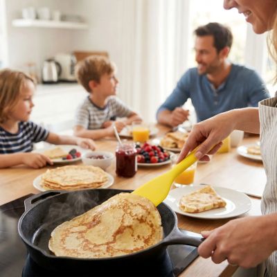 Spatule en silicone | Antiadhésive Premium - Ma pâtisserie créative