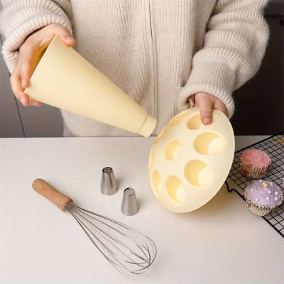 nana assemble support a poche a douille