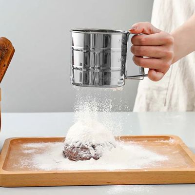 nana sepoudre gateau de sucre glace avec tamis inox